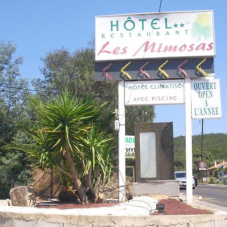 Hotel Les Mimosas Bormes-les-Mimosas Exterior foto