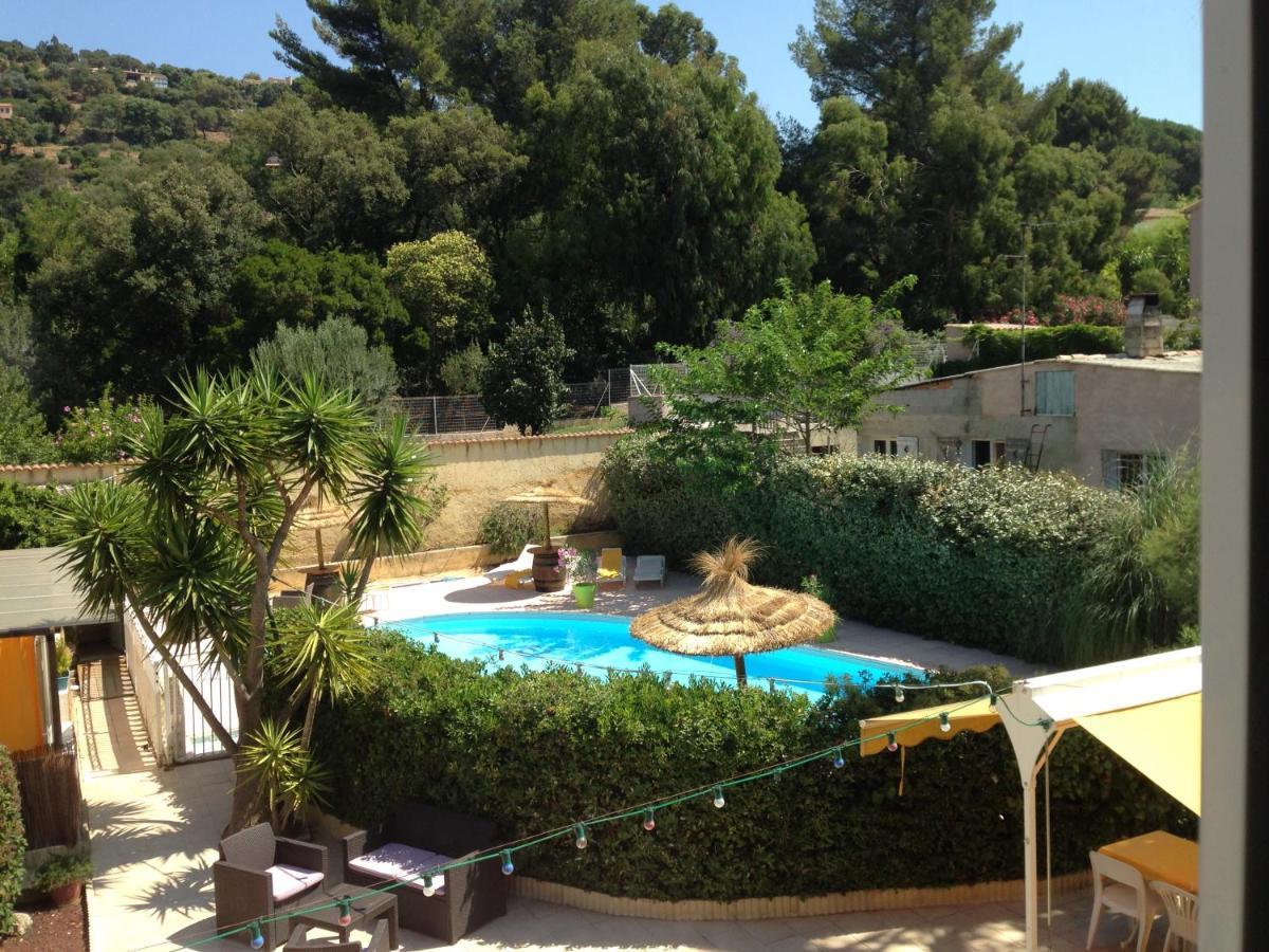 Hotel Les Mimosas Bormes-les-Mimosas Exterior foto